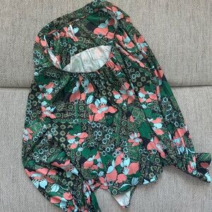 Free People Floral Top